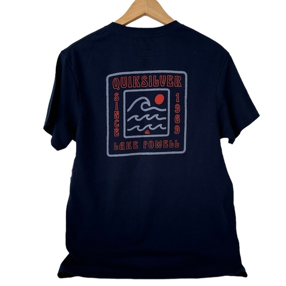 Quicksilver Double Up Lake Powell Short Sleeve T-Shirt NWT Men’s Size Medium - Picture 2 of 9
